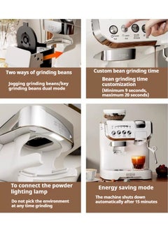 M MIAOYAN New capsule coffee machine grinding multi -functional all -functional all -automatic home intention -style American grinding bean all -in -one coffee machine  - Image 5