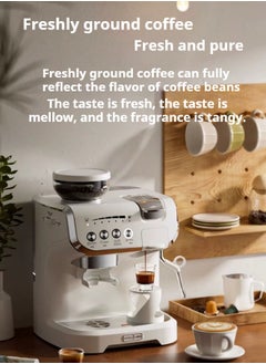 M MIAOYAN New capsule coffee machine grinding multi -functional all -functional all -automatic home intention -style American grinding bean all -in -one coffee machine  - Image 4