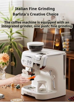 M MIAOYAN New capsule coffee machine grinding multi -functional all -functional all -automatic home intention -style American grinding bean all -in -one coffee machine  - Image 2