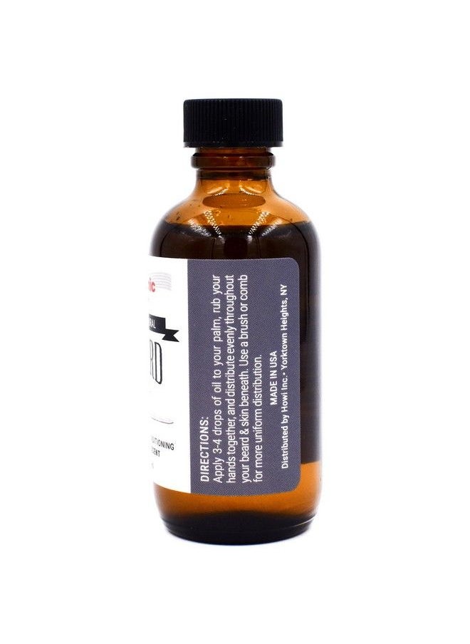 taconic shave - Premium All Natural Beard Oil Excalibur Scent 2 Ounce Bottle - Image 1