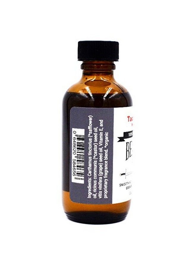 taconic shave - Premium All Natural Beard Oil Excalibur Scent 2 Ounce Bottle - Image 1