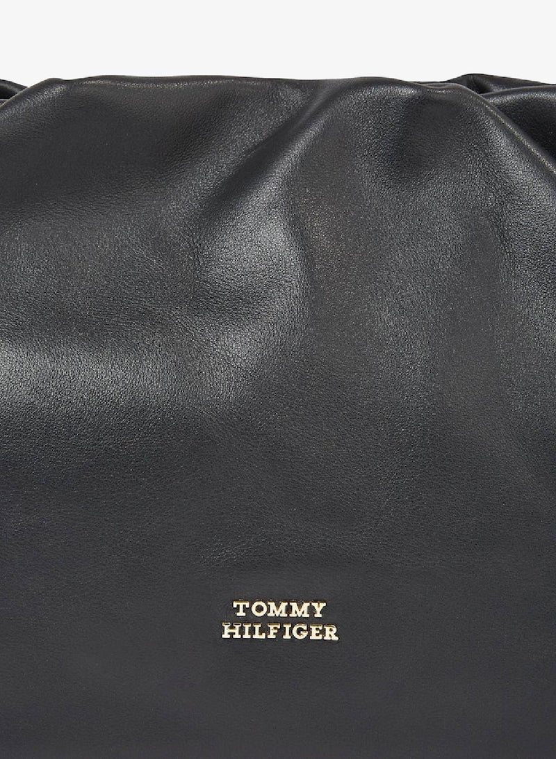TOMMY HILFIGER Luxe Small Shoulder Bag - Image 4