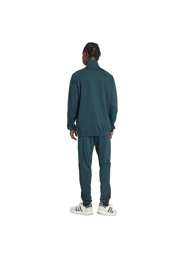 Adidas M 3S Stadium Ts Green Training Suits For Men XS  - Image 5