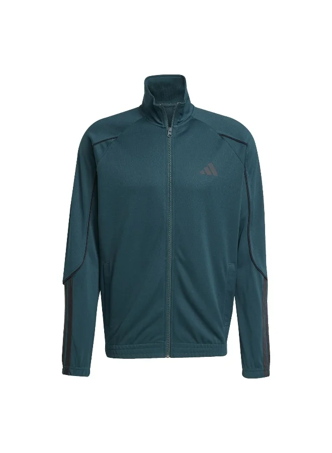 Adidas Adidas M 3S Stadium Ts Green Tracksuit Suits For Men