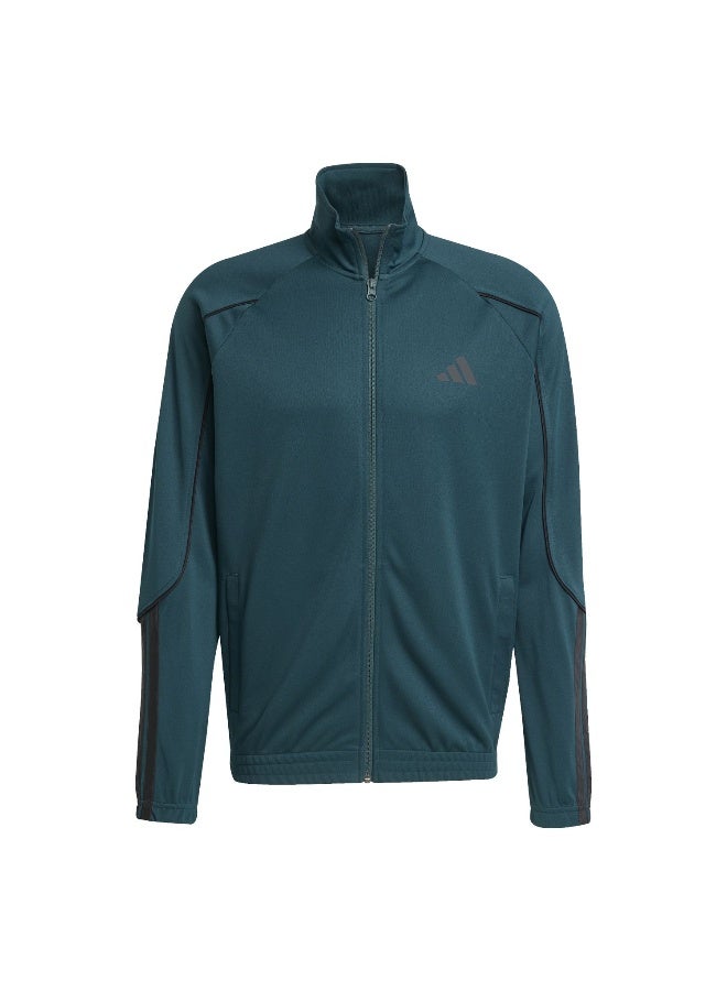 Adidas M 3S Stadium Ts Green Training Suits For Men XS  - Image 1
