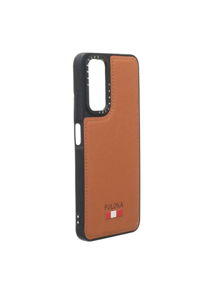 Leather Silicone And Plastic Back Phone Protection Cover For Xiaomi Redmi Note 12S - Havan - Image 2