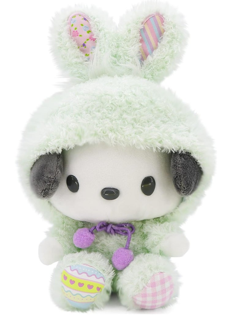 SYOSI Plush Toy, 9" Anime Cartoon My Mēlǒdy Themed Doll Party Gift, Soft Stuffed Sānriǒ for Women Girls Kids Fans Birthday Decorations  - Image 1