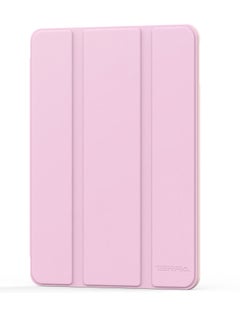 Terra iPad Terra Cover for Apple iPad Mini 6/2021 with Smart Pen Holder Slim Smart Cover with Fabric Stand Pink  - Image 1
