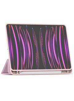 Terra iPad Terra Cover for Apple iPad Mini 6/2021 with Smart Pen Holder Slim Smart Cover with Fabric Stand Pink  - Image 2