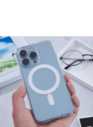 Clear Magnetic Case for iPhone 14 Pro Compatible with Magsafe Card Wallet & Wireless Chager, Screen & Camera Protection Shockproof Magsafe Cover for Apple iPhone 14 Pro - pzsku/Z52681F588FA8AB3171EAZ/45/_/1663767190/f53bfcf1-323f-4815-bda2-253c8b440131