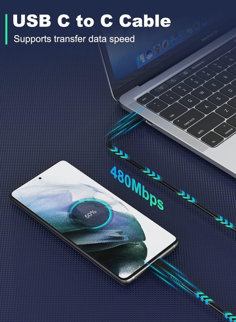 شاحن سريع لسامسونج جالكسي رأس شاحن مع كابل شحن 25 واط  , اس 23 الترا اس 23 بلس اس 23 واس 23 واس 22 الترا واس 22 واس 21 الترا واس 21 واس 21 وايه 54 وايه 53 وايه 52 وايه 32-25 واط مع كابل نوع سي - Image 4