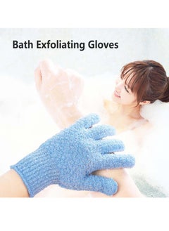 SOWUGI 2Pieces Exfoliating Gloves Body Scrub Bath Gloves Double Sided Exfoliating Gloves for Body clean Skin Shower Scrubber  - Image 2