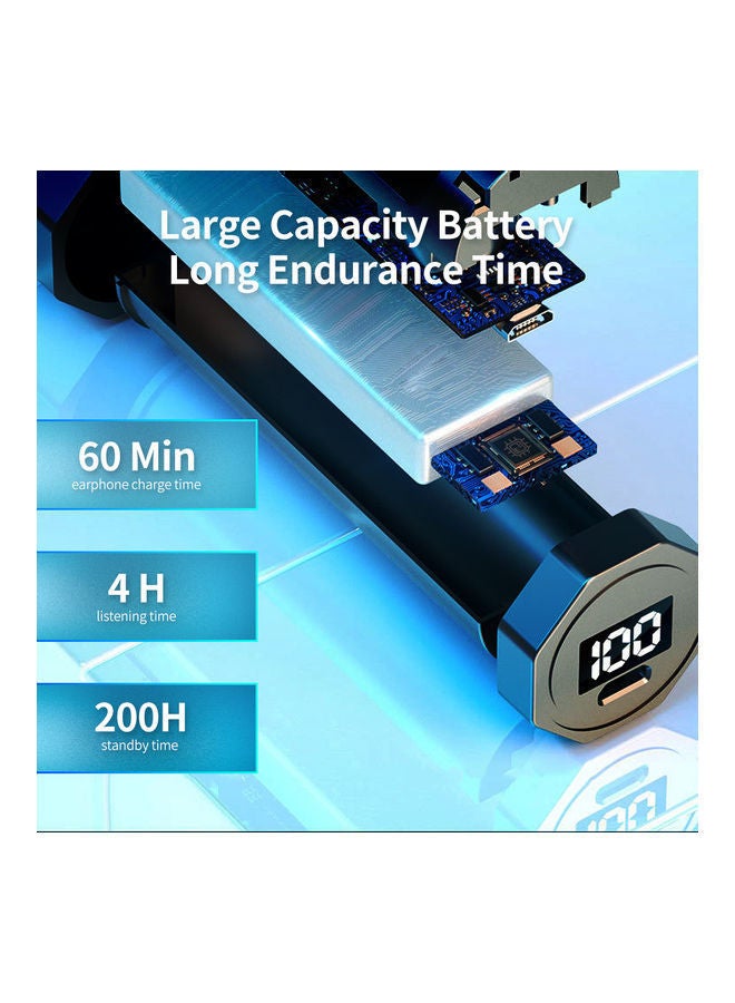 نيبمينينت سماعة أذن C1 لاسلكية تعمل بالبلوتوث أزرق - Image 4