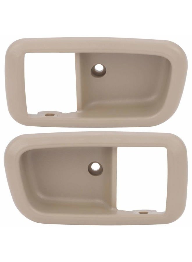 ECCPP Door Handles Interior Inside Inter Front Driver Left Passenger Right Side for 2000-2006 for Toyota Tundra Beige 2pcs - Image 1