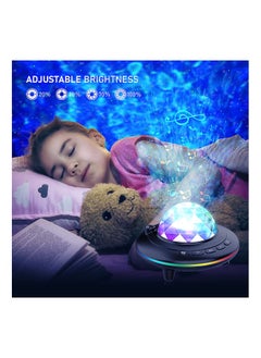Generic Galaxy Projector Light Ocean Wave LED Night Lamp with Remote Control Colors Changing Music Bluetooth Playback Timer for Adult or Kid Bedroom Birthday Party  - Image 2