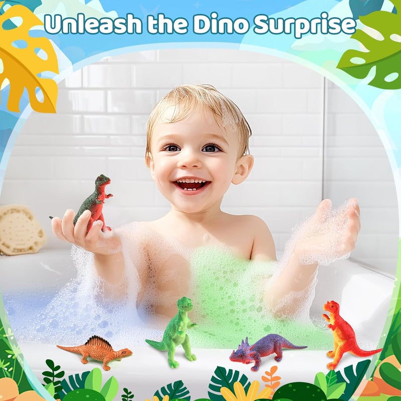 STARYAR Bath Bombs for Kids with Surprise Toys Inside, Kids Christmas Gifts, Stocking Stuffers for Kids Boys, XXXL Dinosaur Egg Bubble Bath Bombs Gift Set, Dino Eggs Toys for Boys 3 4 5 6 7 - Image 2
