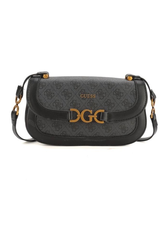 GUESS Women's Fashion Printed Casual Cross-body Shoulder Bag 26*6*16cm 