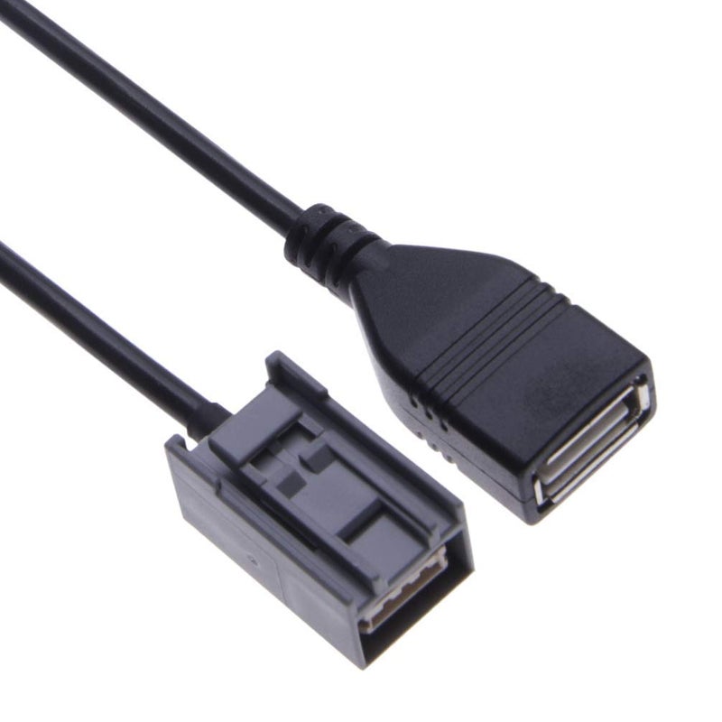 Keple USB Cable Adapter Vehicle Radio Stereo Audio USB Female Port Interface for Flash Drive Memory Stick MP3 or WMA Music Files in Honda Civic/Accord/Jazz/CR-V Car Models - Image 1