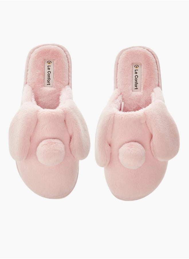 Le Confort Womens Ear Applique Slip-On Bedroom Mules  - Image 2