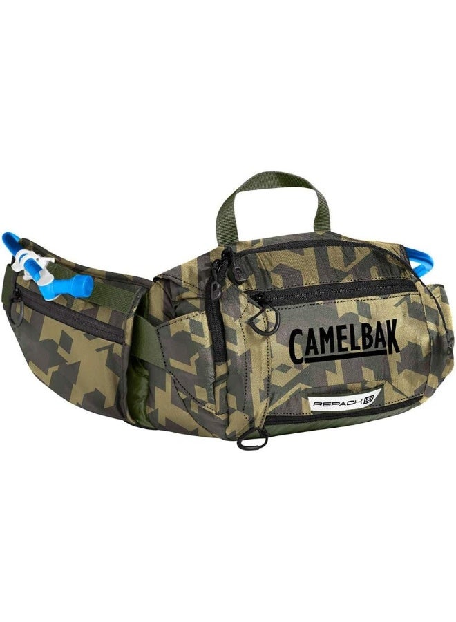 كاميلباك حقيبة ترطيب كاملباك ريبـاك LR 4 – سعة 50 أونصة (1.5 لتر) مع خزان كروكس – حقيبة خصر خفيفة لركوب الدراجات والأنشطة الخارجية - Image 1