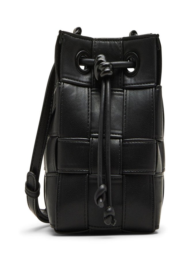 Steve Madden Bjamiee Drawstring Bucket, Black - Image 1