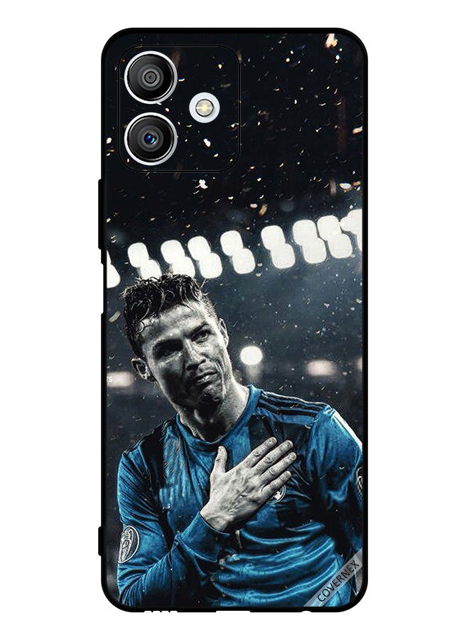 Covernex Protective Case Cover For Honor Play6T Pro Ronaldo Thanking To Crowed For Scoring - Image 1