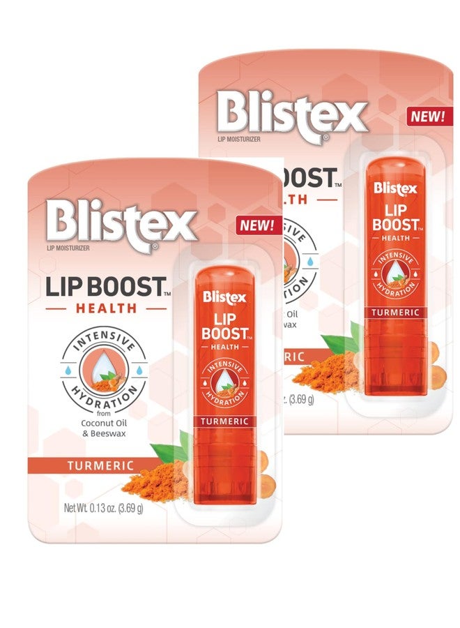 بليستكس مرطب بليستكس ليب بوست هيلث المرطب المكثف بالكركم (عبوتان) - Image 1