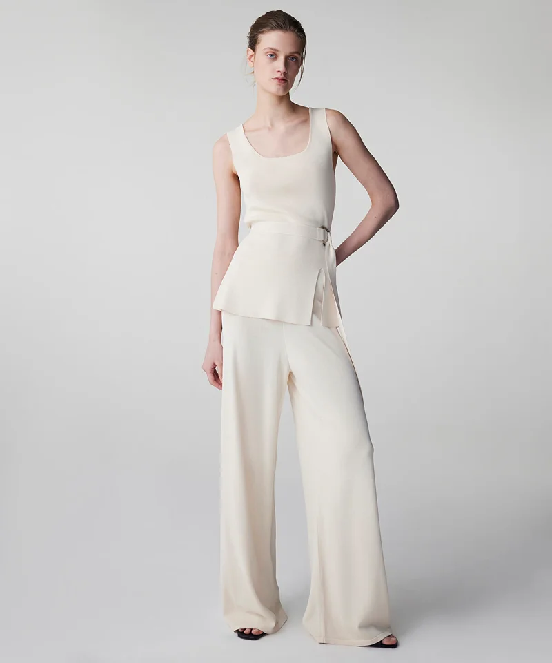 Ipekyol Wide Leg Knit Trousers