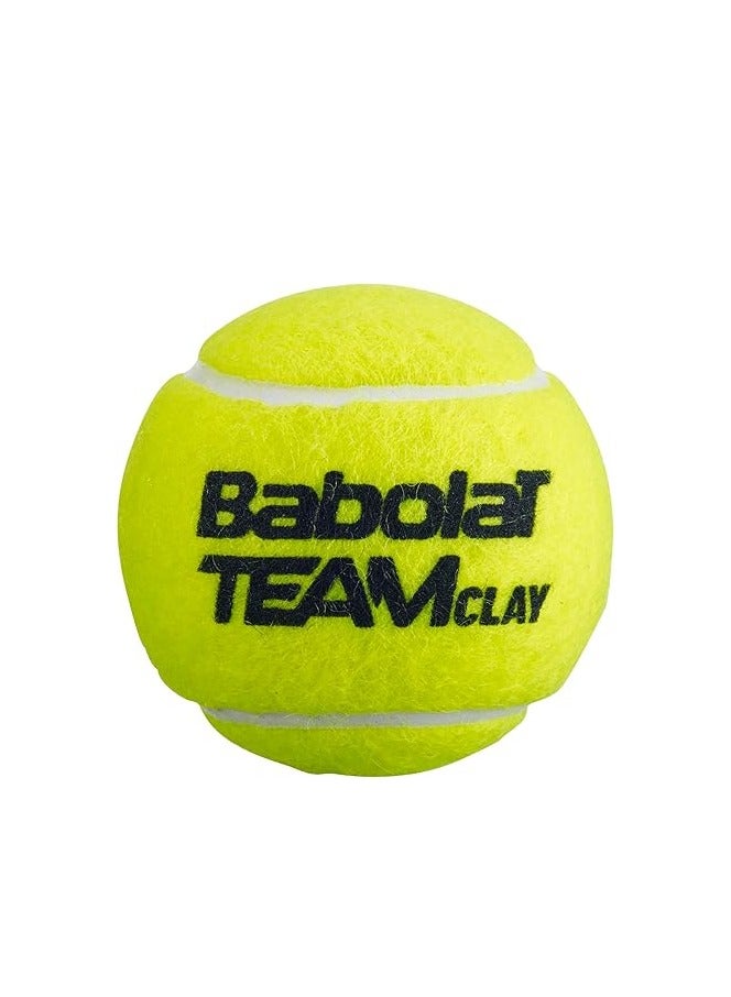 Babolat BABOLAT TENNIS BALLS TEAM CLAY X 4 502080  - Image 2