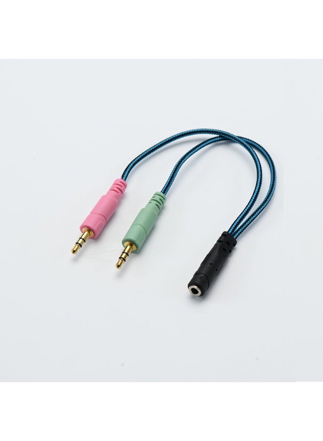 2-pack, 3.5mm male to female interface adapter cable, practical computer headphone splitter, 3.5mm two-in-one interface adapter cable, practical computer headphone splitter - Image 2