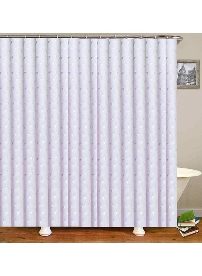 Waterproof Polyester Shower Curtain With 12 Hooks 180*180CM