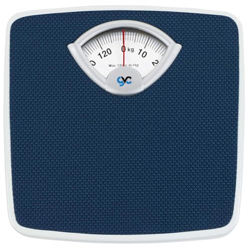 GVC Deluxe Personal Weighing Scale Human Body Weight Machine with 130 kg Capacity - Jet Black - Image 1