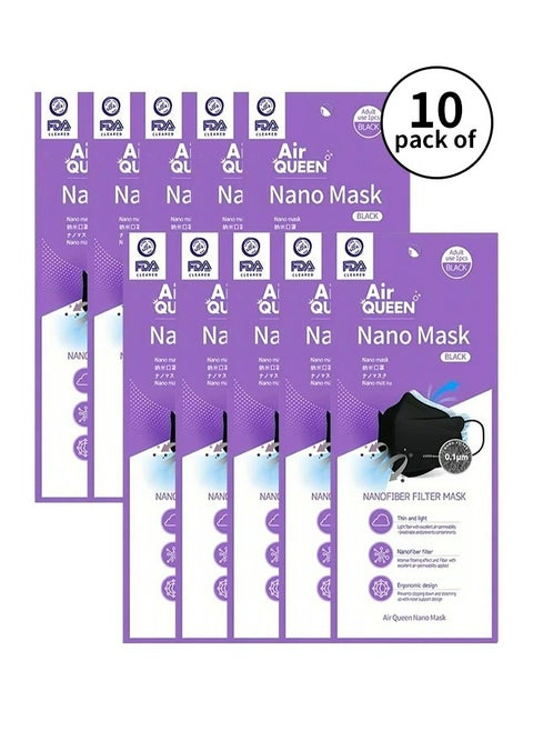 Pack Of 10 Pieces Nano Face Mask (Korea)