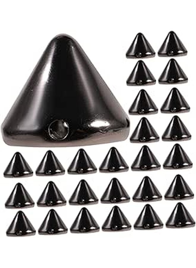 200Pcs DIY Punk Clothing Decoration Metal Rivet Spike Studs Beads For Shoes Jacket - Image 1