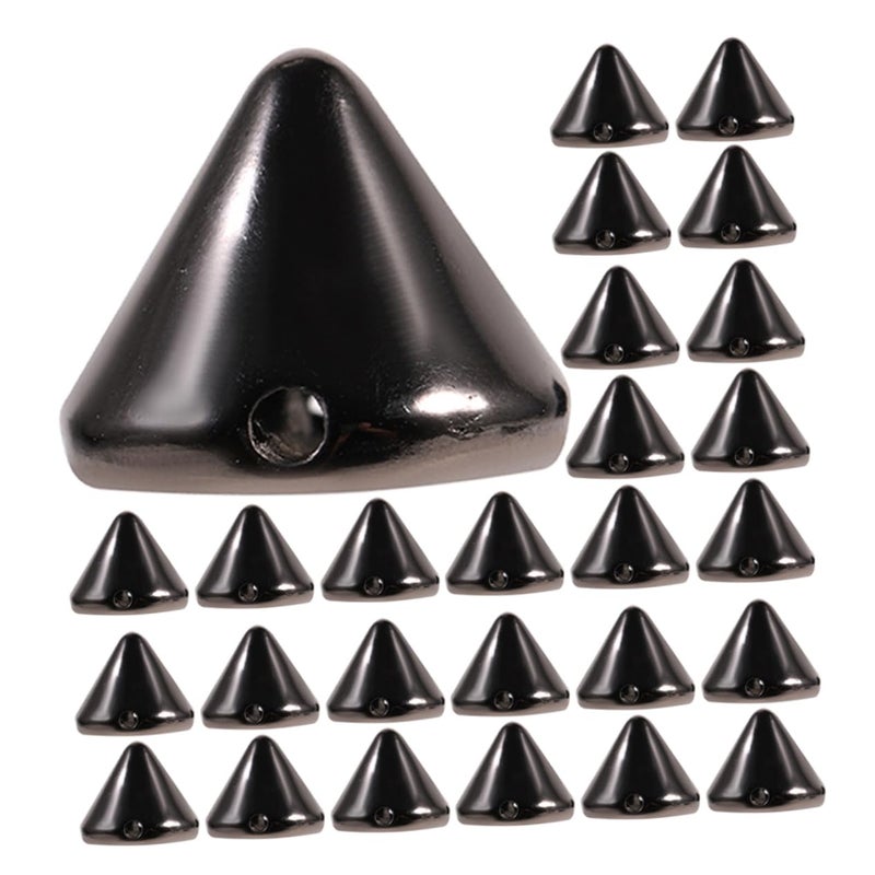 200Pcs DIY Punk Clothing Decoration Metal Rivet Spike Studs Beads For Shoes Jacket - Image 2