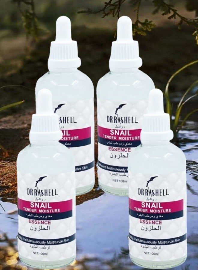 RASHELL 4 Pieces Snail Tender Moisture 100ML - Image 1