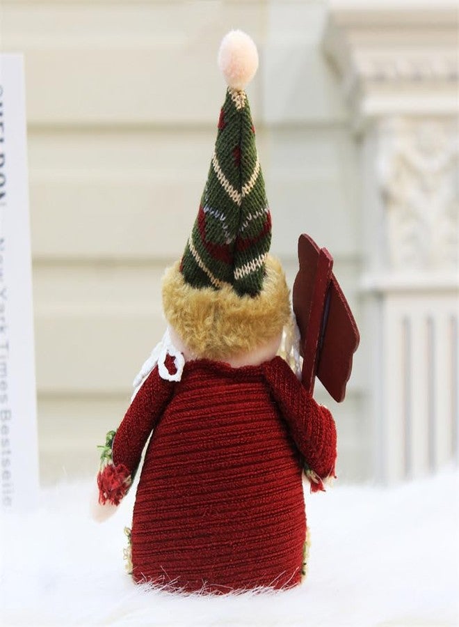 IPENNY Handmade-Style Mini Christmas Figurine - Vintage Window Tabletop Decor for Holiday Indoor Decoration Festive Gift - Perfect for Mantel, Office & Stocking Stuffers (Santa Claus) - Image 2
