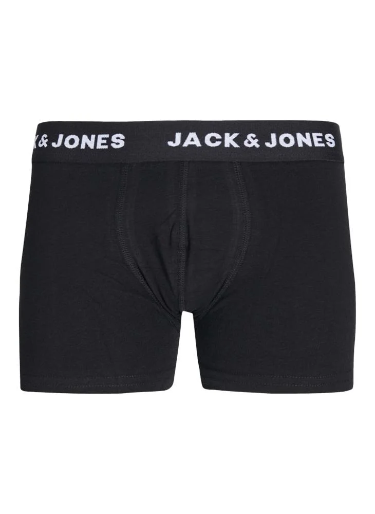 Jack & Jones Junior Youth 5 Pack Logo Boxer