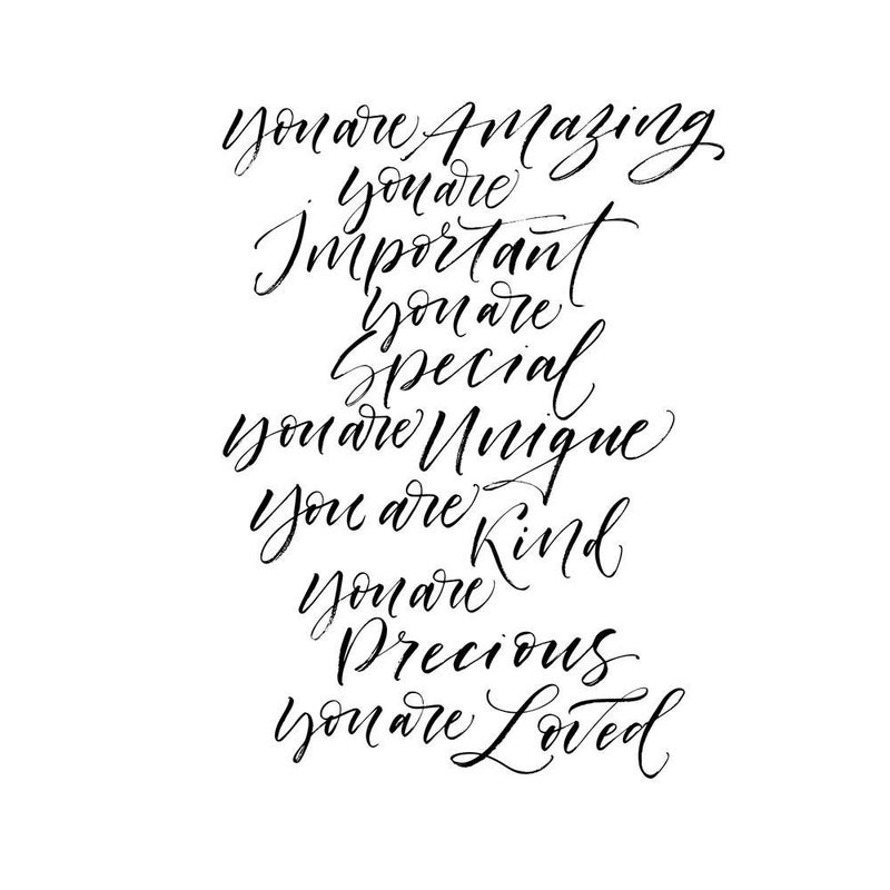5 Ace you are amazing Wall Sticker Poster|size:12x18|multicolor - Image 4