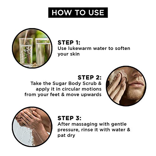 BRYAN  CANDY Bryan & Candy NewYork Lion Series Lemon Thyme & Spearmint Sugar Body Scrub with Argan Oil to Remove Dead Skin Cells for Glowing Skin - 100 gm - Image 5