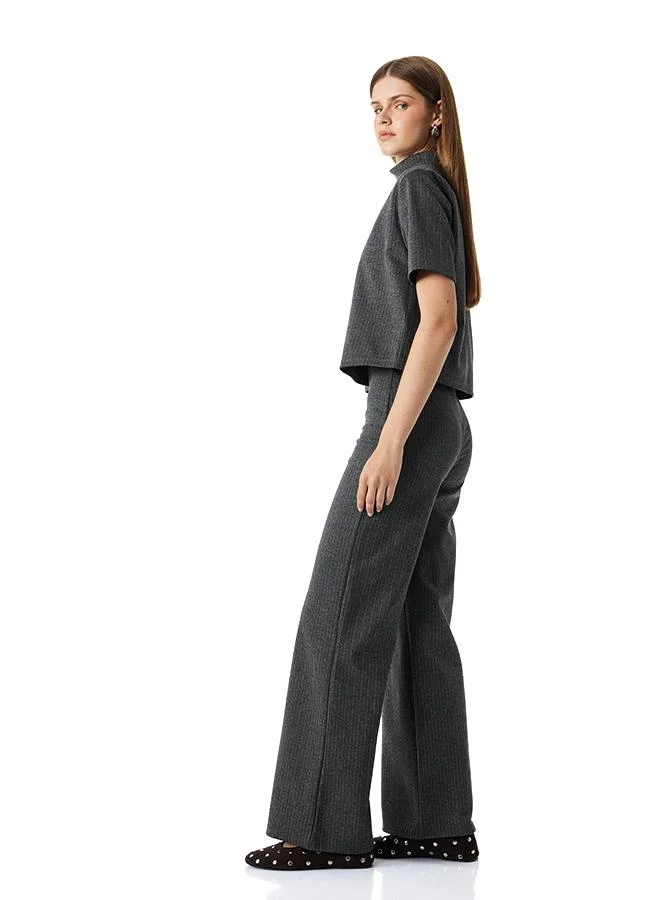 Koton  Striped Tailored Trousers for Women | Best Price UAE