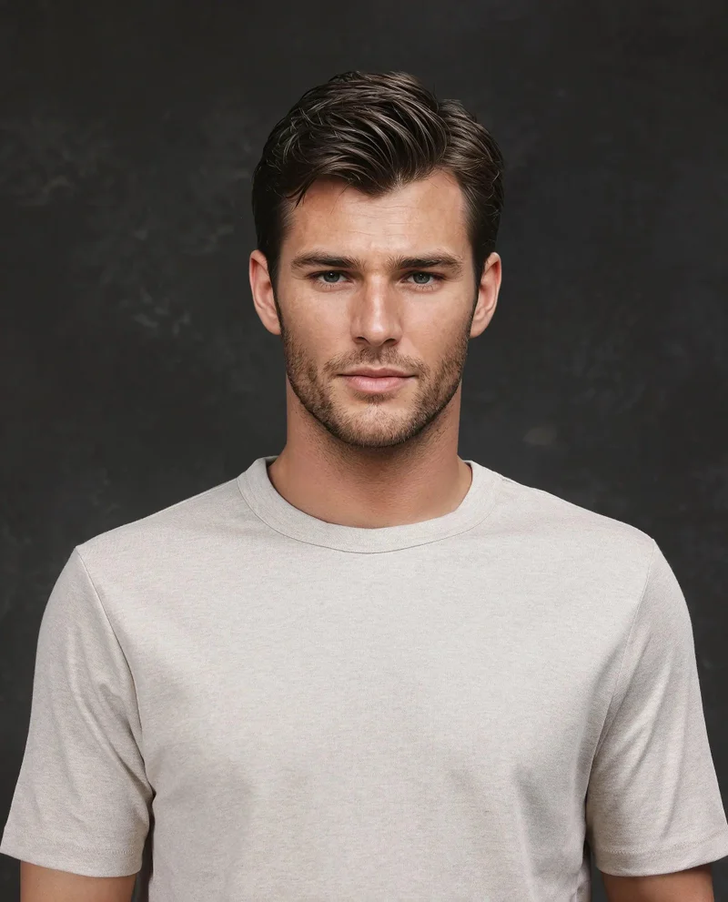 Rare Rabbit Men's Cotton Solid T-Shirt