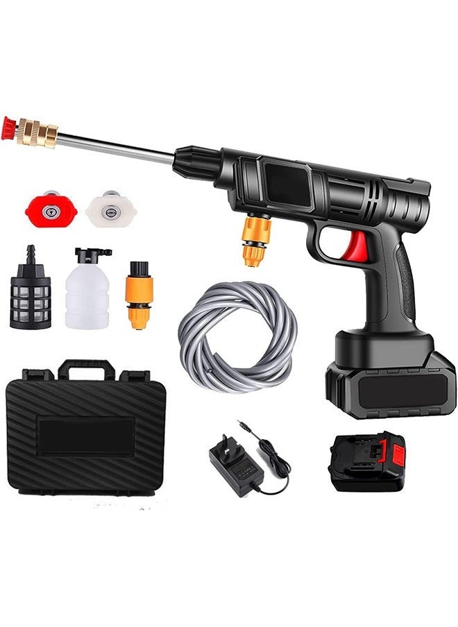 Arabest Car Washer Set, Household Cordless High Pressure Car Pump Wash Tool Portable Vehicle Cleaning Machine Automobile  - Image 1