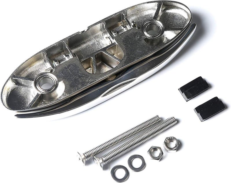 MX 4-1/2" Boat Folding Cleat Marine Dock Cleats Flip Up Boat Cleats Stainless Steel with Fastener Pack of 4 - Image 5