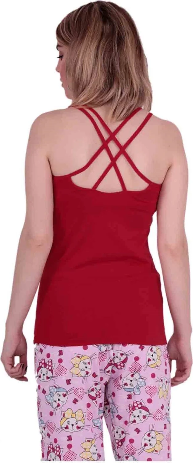 كوتا Lycra Combed Cotton Women's Back Strap Undershirt 6311