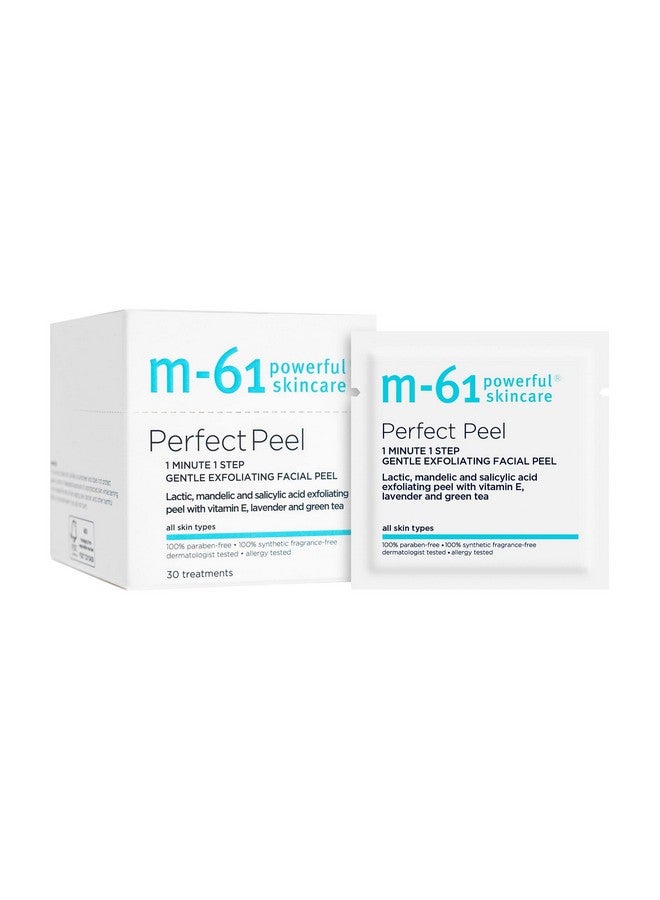 M-61 Perfect Peel - 30 Treatments - Lactic, mandelic and salicylic acid exfoliating peel with vitamin E, lavender and green tea - Image 1
