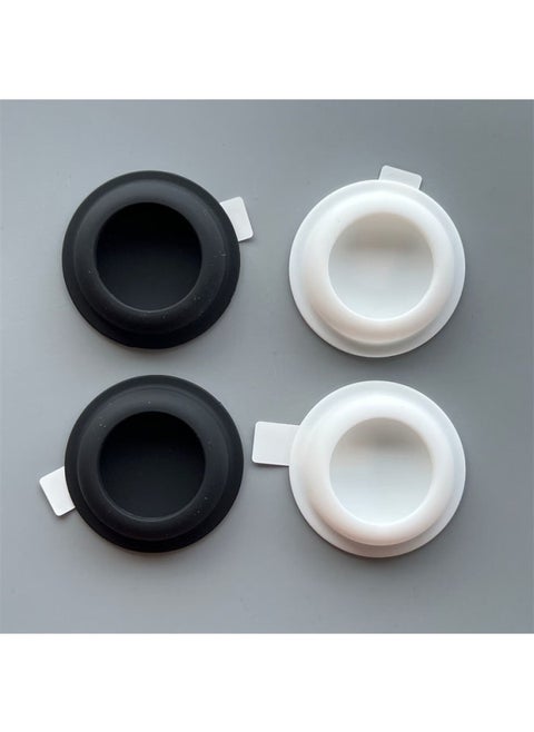 Applicable To For Apple AirTag Protective Cover For Iphone Tracking Positioning Adhesive Liquid Four-in-one Silicone Tags Shell-Color:01-Applicable Model:For Apple Airtag