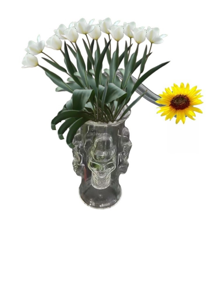 Home Decorative Windmill Multi-Layer Double Filter Oil Lamp Burner Glass Vase Bowl - Image 1