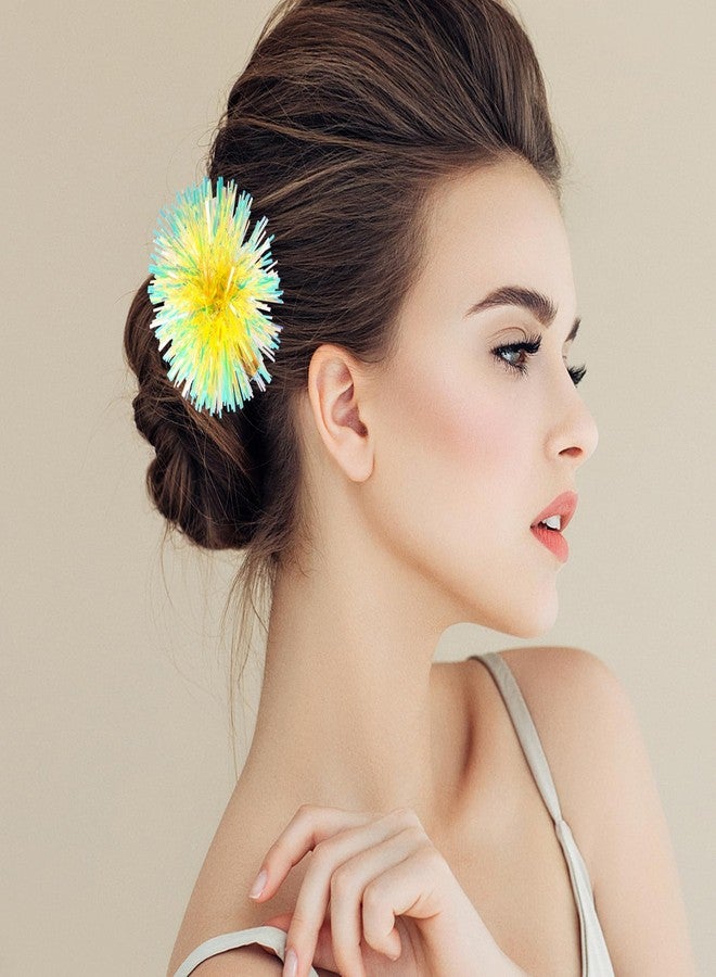 HLTOO 12PCS Hair Clips for Girls, Cute Ball Shape Headband Barrettes, Hair Accessories with Alligator Clips, for Women and Girls Hair Styling Accessories, 6 Colors - Image 5
