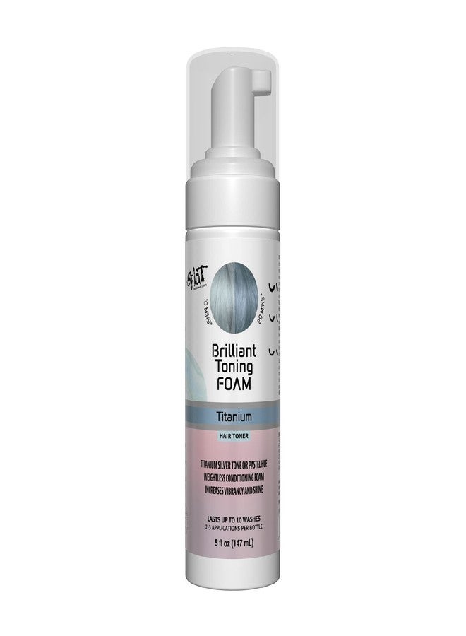 Splat Brilliant Conditioning Toning Foams - Lasts Up To Ten Washes (Titanium) - Image 1